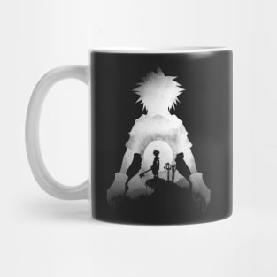 Monochrome Keyblade Mug